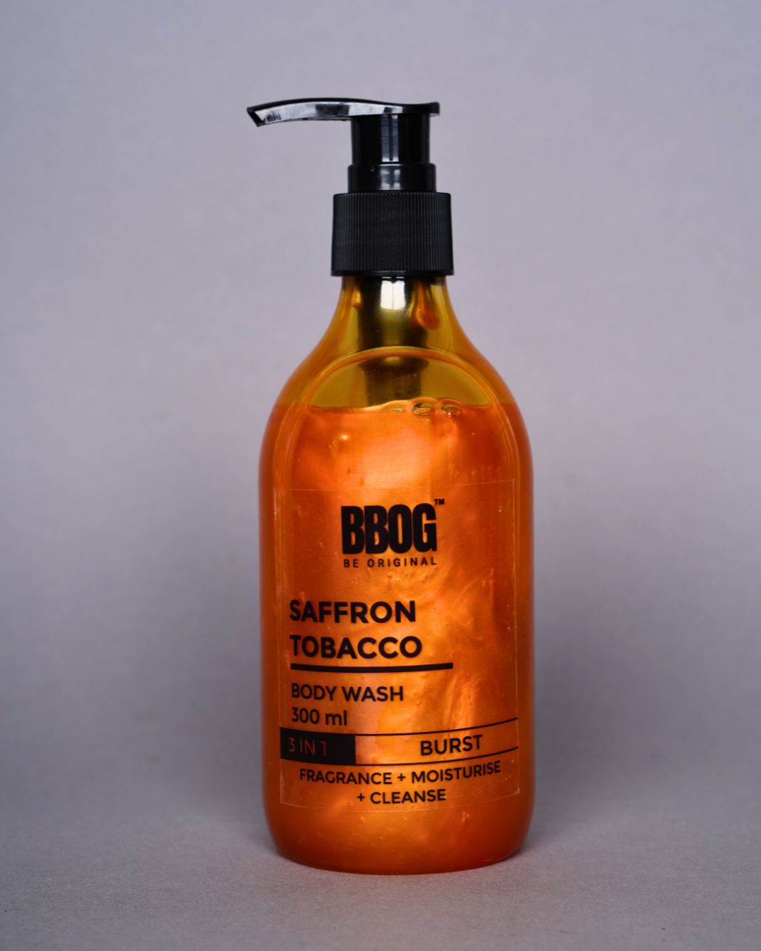 Saffron Tobacco Body Wash- Opulent Fusion- 3 in 1 Brust 270ml